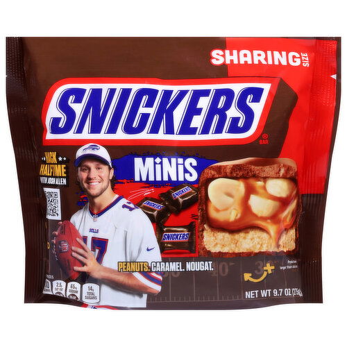 Snickers Minis Chocolate Bar Sharing Size