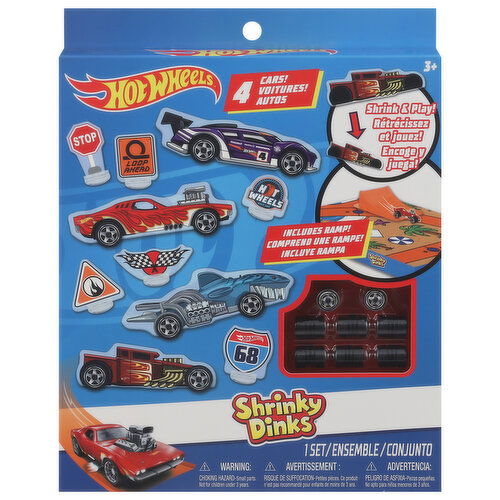 Hot Wheels Shrinky Dinks