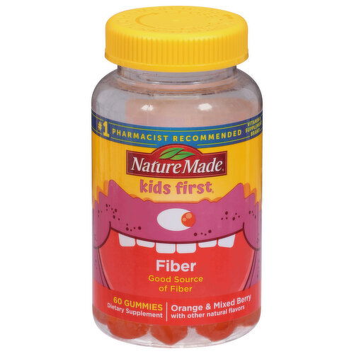 Nature Made Kids First Fiber, Orange & Mixed Berry