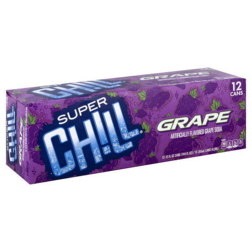 Super Chill Soda, Grape