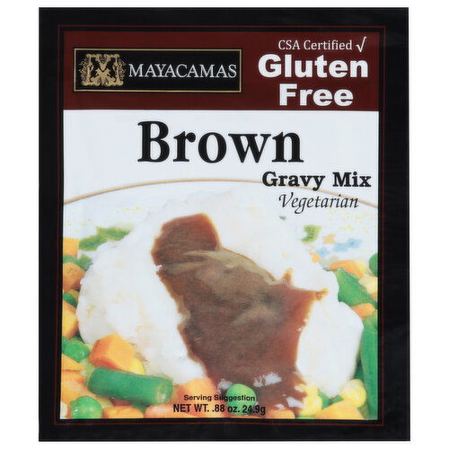 Mayacamas Gravy Mix, Gluten Free, Brown