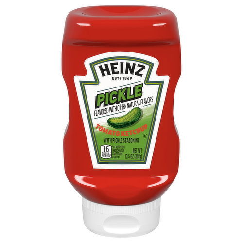 Heinz Tomato Ketchup, Pickle Flavored