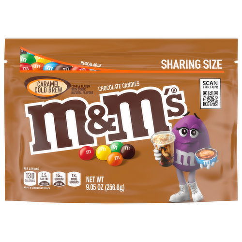 M&M's Chocolate Candies, Caramel Cold Brew, Sharing Size