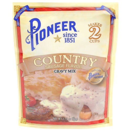 Pioneer Gravy Mix, Country Sausage Flavor