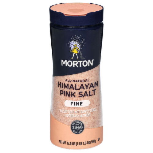 Morton All-Natural Fine Himalayan Pink Salt