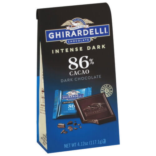 Ghirardelli Intense Dark Dark Chocolate, 86% Cacao