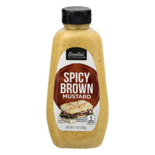 Essential Everyday Mustard, Spicy Brown