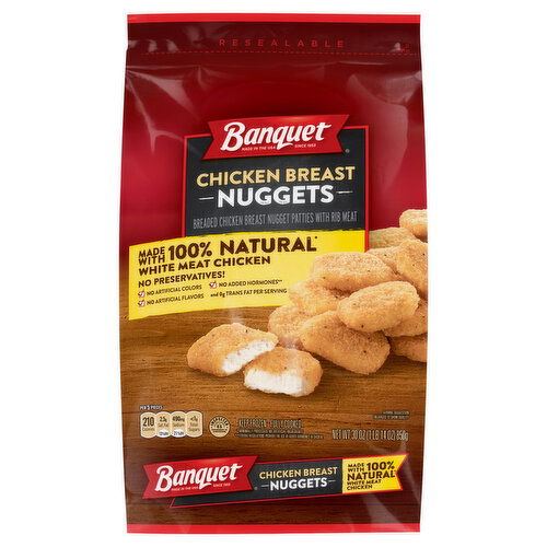 Banquet Nuggets, Chicken Breast