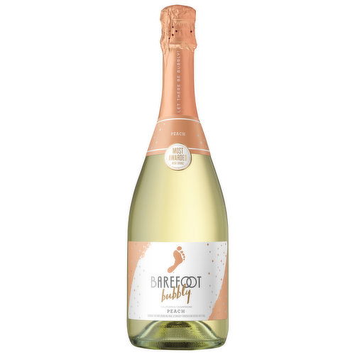 Barefoot Bubbly Peach Sparkling Wine 750ml  