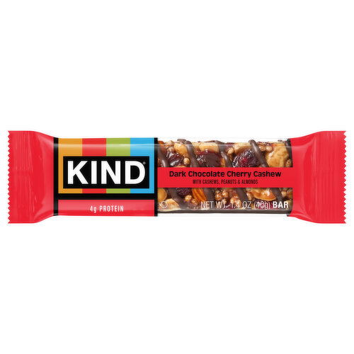 Kind Dark Chocolate Cherry Cashew Bar