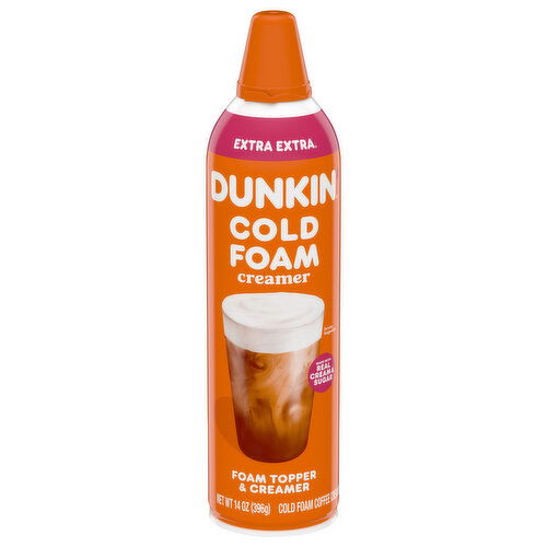 Dunkin' Cold Foam Extra Extra Coffee Creamer