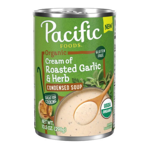 Pacific Foods Cream of Roasted Garlic and Herb Soup