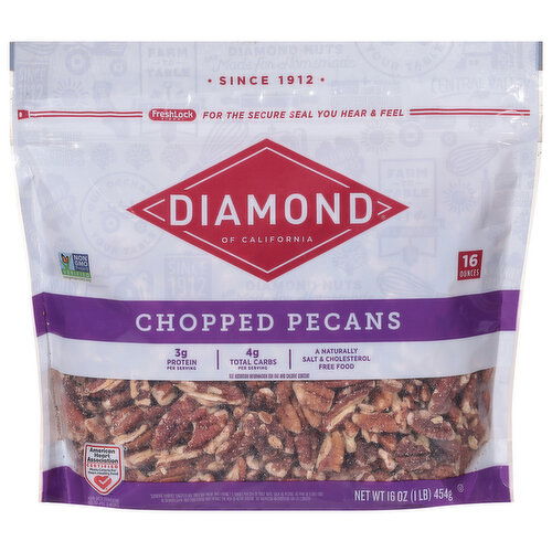 Diamond Pecans, Chopped