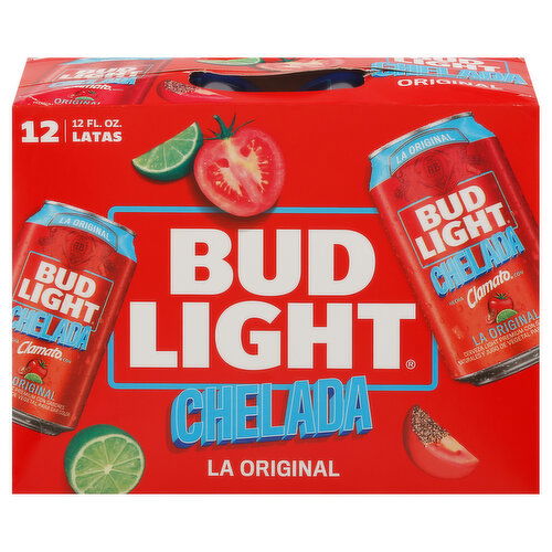 Bud Light Beer, Chelada, Original