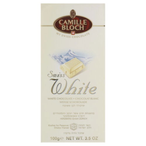 Camille Bloch Swiss White White Chocolate