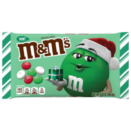 M&M's Chocolate Candies, Mint