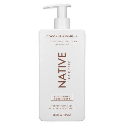 Native Conditioner, Moisturizing Coconut & Vanilla