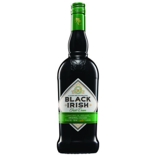 Black Irish Liqueur, Irish Cream, Original