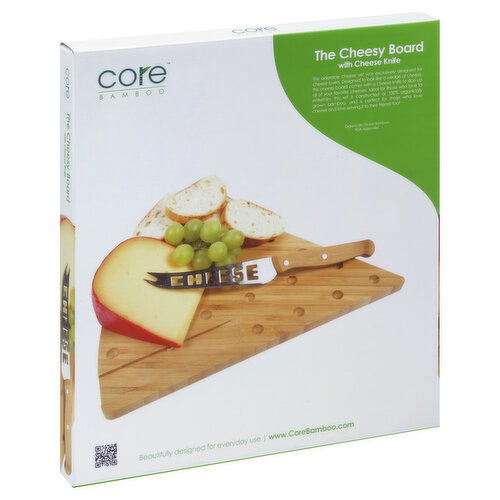 CORE Cheesy Board, with Cheese Knife