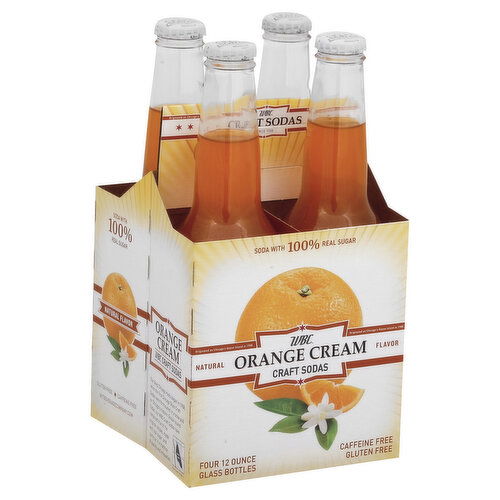 WBC Soda, Orange Cream