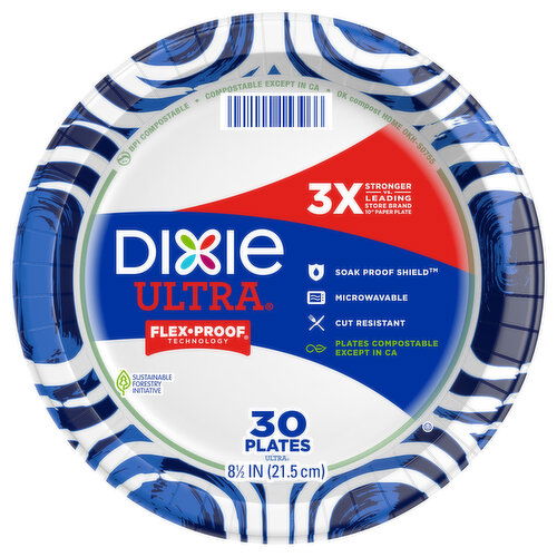 Dixie Ultra 8.5 inch Plates