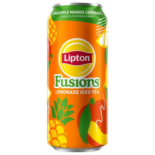 Lipton Fusions Lemonade Iced Tea, Pineapple Mango Lemonade