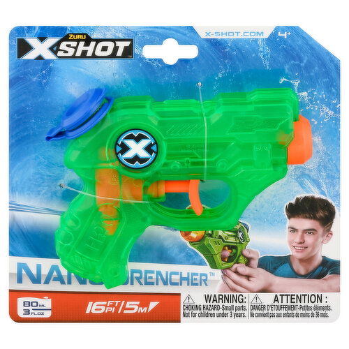 Zuru X-Shot Nano Drencher, 4+