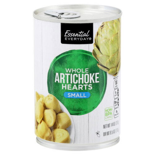 Essential Everyday Artichoke Hearts, Whole, Small