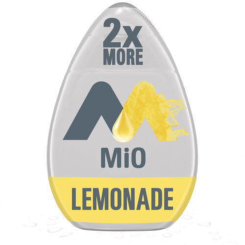 Mio Lemonade Naturally Flavored Liquid Water Enhancer with 2X More