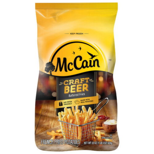 McCain Fries, Battered, Craft Beer