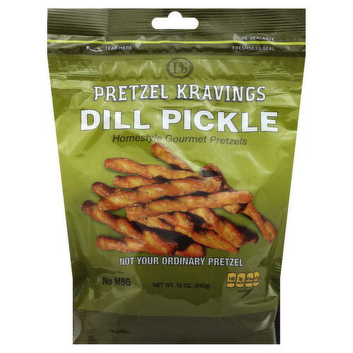 Dakota Style Pretzels, Dill Pickle, Homestyle Gourmet