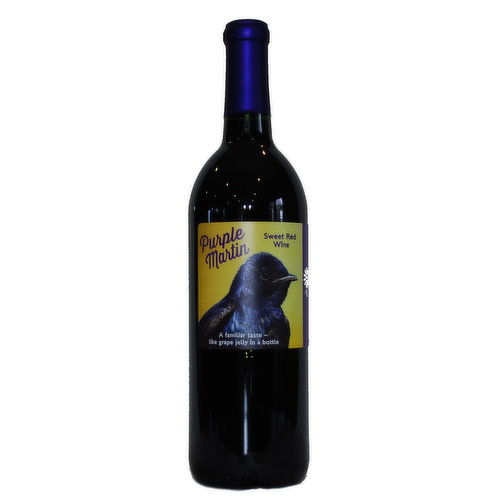 Hawk's Mill Purple Martin, Sweet Red Wine