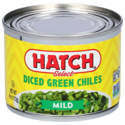 Hatch Select Diced Mild Green Chiles