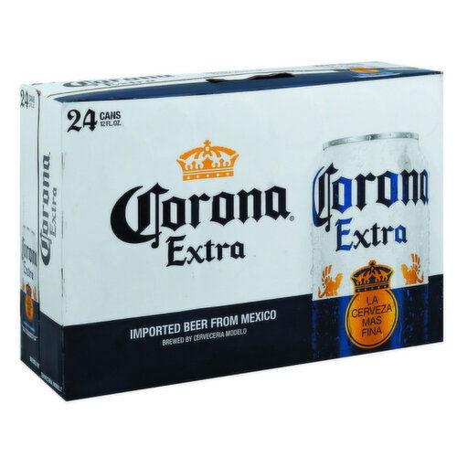 Corona Extra Beer 24 Pack Cans