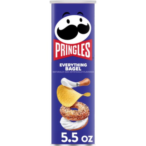 Pringles Potato Crisps, Everything Bagel