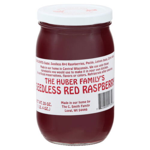 The Huber Family's Spread, Red Raspberry, Seedless