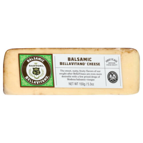 Sartori BellaVitano Cheese, Balsamic