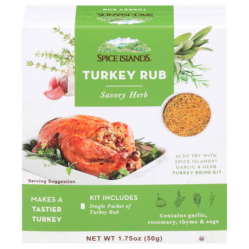 Spice Islands Turkey Rub, Savory Herb