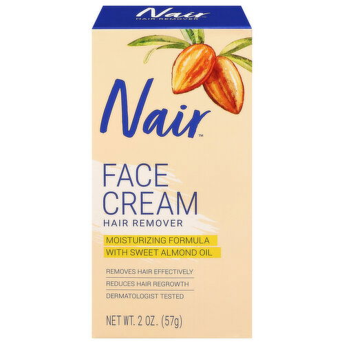 Nair Hair Remover, Face Cream, Moisturizing