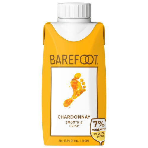 Barefoot Cardonnay White Wine 200ml