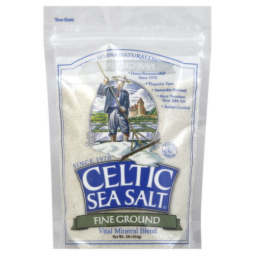 Celtic Sea Salt Sea Salt, Celtic, Fine Ground
