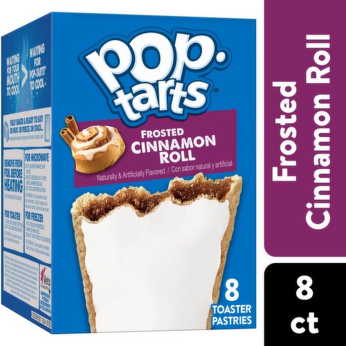 Pop-Tarts Toaster Pastries, Frosted Cinnamon Roll