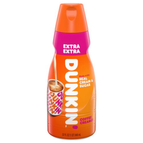 Dunkin' Coffee Creamer, Extra Extra