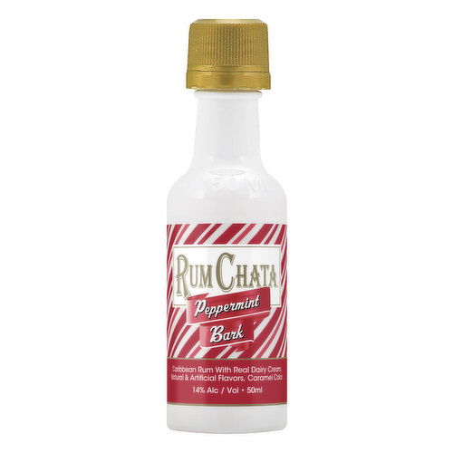 RumChata Peppermint Bark, Made With Premium Caribbean