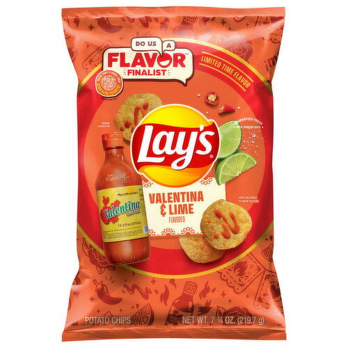 Lay's Potato Chips, Valentina & Lime Flavored