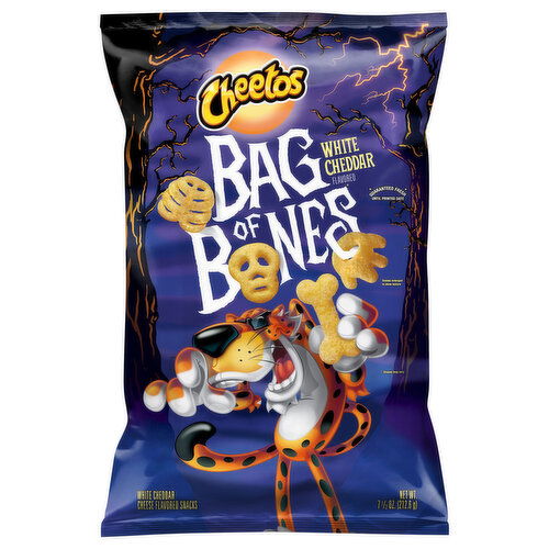 Cheetos Bag of Bones White Cheddar Cheese Flavored Snacks