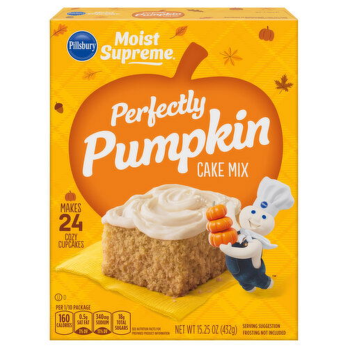 Pillsbury Moist Supreme Cake Mix, Perfectly Pumpkin