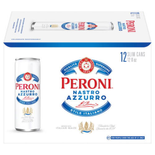 Peroni Nastro Azzurro Italian Style Lager Beer