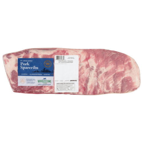 All Natural St Louis Pork Spareribs