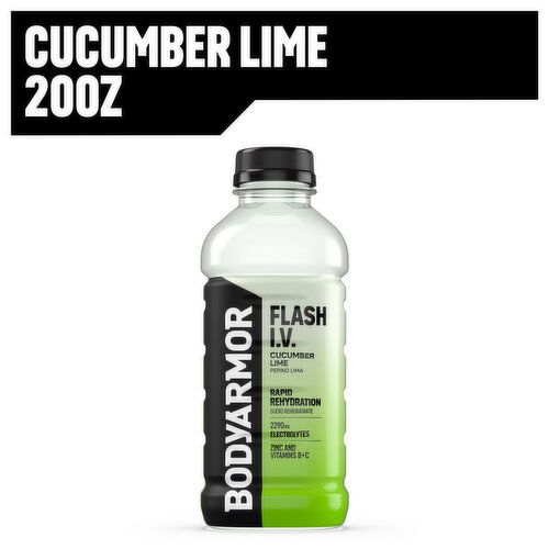 BODYARMOR Flash I.V. Flash I.V. Cucumber Lime Electrolyte Sports Drink